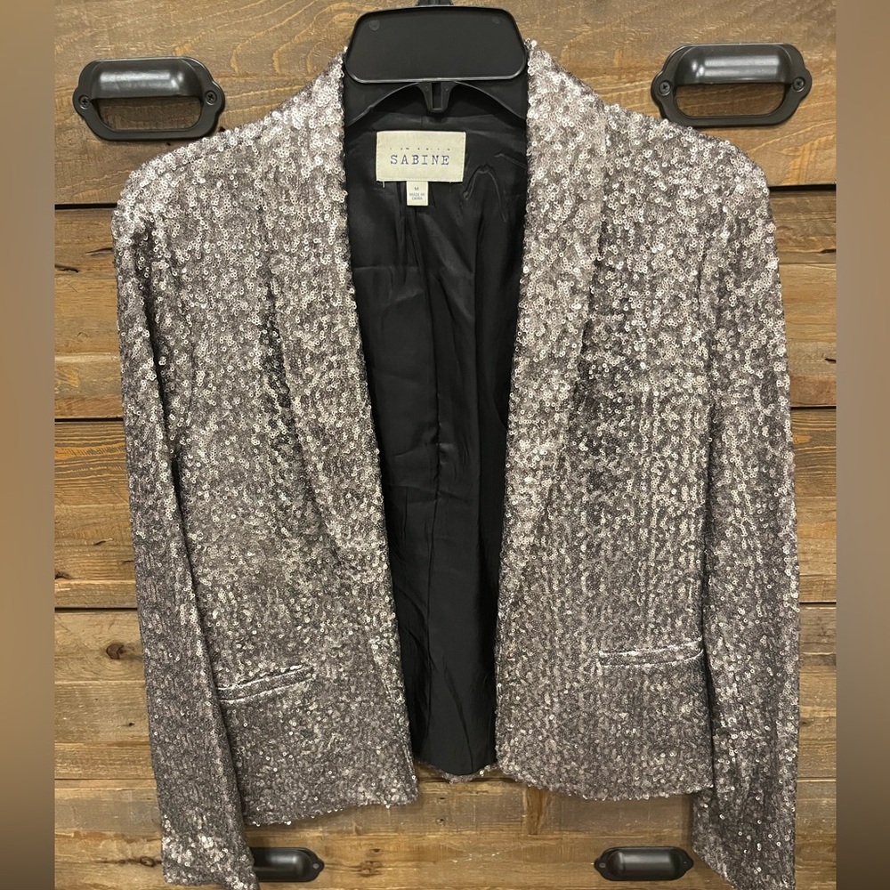 Sabine Sequin Blazer - Size M